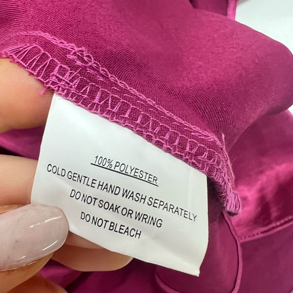 Selfie Leslie Hello Molly Anything Goes Maxi Dress Magenta New With Tags Small - Picture 14 of 16